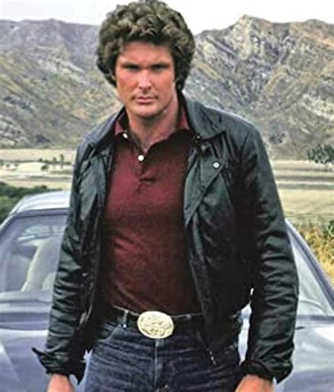 knight rider leather jacket replica